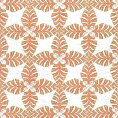 Thibaut Starleaf Orange F92975 Paramount Collection Multipurpose Fabric