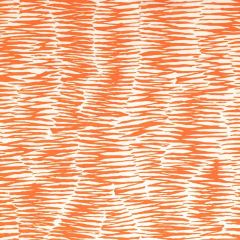 F Schumacher Zebra Print Orange 174261 by Trina Turk Upholstery Fabric