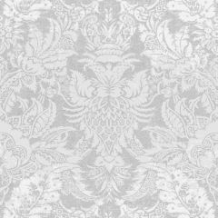 Thibaut Chardonnet Damask Grey F972582 Chestnut Hill Collection Multipurpose Fabric