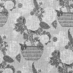 Thibaut Tullamore Black and Beige F972593 Chestnut Hill Collection Multipurpose Fabric