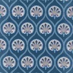 Thibaut Kimberly Blue and White F985019 Greenwood Collection Multipurpose Fabric