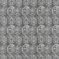 Thibaut Gleniffer Black and Grey F985021 Greenwood Collection Multipurpose Fabric