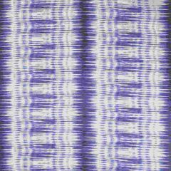 Thibaut Ikat Stripe Navy F988702 Trade Routes Collection Multipurpose Fabric
