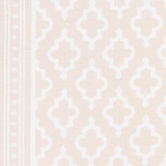 F Schumacher Jake Quiet Pink 178430 Gazebo by Veere Grenney Collection Indoor Upholstery Fabric