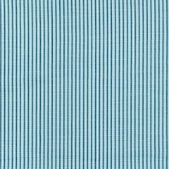 Scalamandre Tisbury Stripe Azure SC 000227109 Chatham Stripes and Plaids Collection Upholstery Fabric