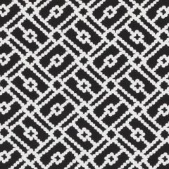 Duralee Black 21098-12 Black and White Prints and Wovens Collection Multipurpose Fabric