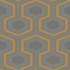 Cole and Son Hicks Grand Slate / Bronze 95-6033 Contemporary Restyled Collection Wall Covering