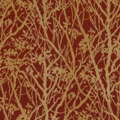 Robert Allen Soft Vines Pomegranate 214713 Crypton Transitional Collection Indoor Upholstery Fabric