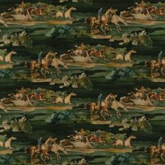 Mulberry Morning Gallop Velvet Teal Fd295-R11 Icons Fabrics Collection Multipurpose Fabric