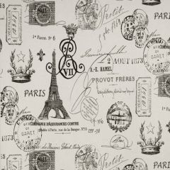 Premier Prints French Stamp Onyx Natural Multipurpose Fabric