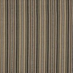 Mulberry Home Dalton Stripe Charcoal / Bronze FD731-A130 Bohemian Travels Collection Multipurpose Fabric