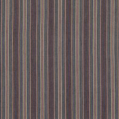Mulberry Home Falconer Stripe Indigo / Red FD789-G103 Stripes II Collection Multipurpose Fabric