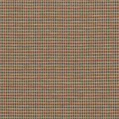 Mulberry Babington Check Teal / Spice FD810-R50 Icons Fabrics Collection Indoor Upholstery Fabric