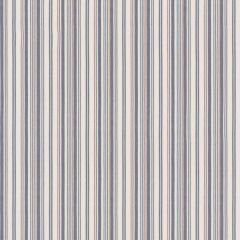Mulberry Home Spinnaker Stripe Indigo / Red FD814-G103 Westerly Stripes Collection Multipurpose Fabric