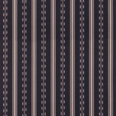Mulberry Home Eastwind Stripe Indigo / Red FD830-G103 Westerly Stripes Collection Multipurpose Fabric