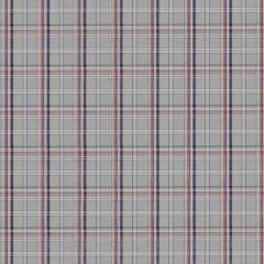 Mulberry Home Ocean Check Blue Fd832-H101 Westerly Stripes Collection Multipurpose Fabric