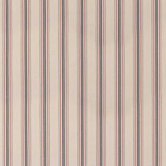 Mulberry Home Seaford Stripe Blue/Red Fd834-G103 Westerly Stripes Collection Multipurpose Fabric