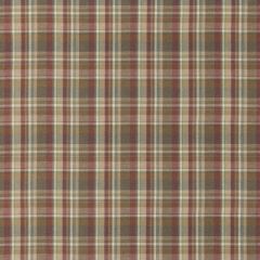 Lee Jofa Lindisfarne Plaid Red Gold 838-102 Mulberry Wools V Collection Multipurpose Fabric