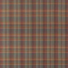 Lee Jofa Lindisfarne Plaid Red Teal 838-87 Mulberry Wools V Collection Multipurpose Fabric