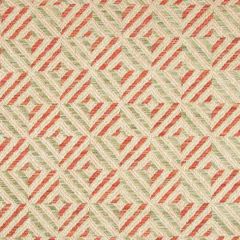 Lee Jofa Verbier Diamond Jade / Red 2017130-923 Lodge II Weaves and Embroideries Collection Indoor Upholstery Fabric