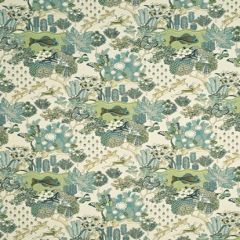 Mulberry Home Glendale Teal / Leaf FD259-R38 Multipurpose Fabric