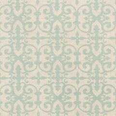 F Schumacher Ferne Park Aqua FERN003 by Veere Grenney Indoor Upholstery Fabric