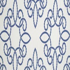 Beacon Hill Grace Emblem Indigo 239336 Ankasa Bespoke Collection Multipurpose Fabric