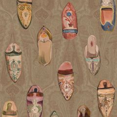Mulberry Babouches Antique 096-52 Icons Wallpapers Collection Wall Covering
