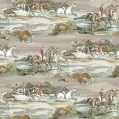 Mulberry Morning Gallop Grey / Sand 097-46 Icons Wallpapers Collection Wall Covering