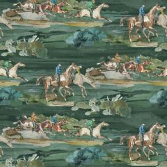 Mulberry Morning Gallop Teal 097-11 Icons Wallpapers Collection Wall Covering
