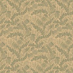 Mulberry Thistle Teal 108-11 Print Club Wallpaper Collection Wall Covering