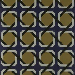 Gaston Y Daniela Parioni Azul / Ocre GDT5340-3 Tierras Collection Multipurpose Fabric