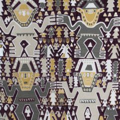 Gaston Y Daniela Colosos Burdeos GDT5572-002 Gaston Nuevo Mundo Collection Indoor Upholstery Fabric