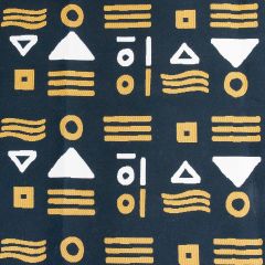 Gaston Y Daniela Pinzon Black GDT5589-003 Gaston Nuevo Mundo Collection Indoor Upholstery Fabric