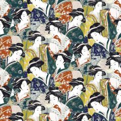 Gaston Y Daniela Matsuyama Velvet Multi Gdt5623-001 Gaston Japon Collection Multipurpose Fabric