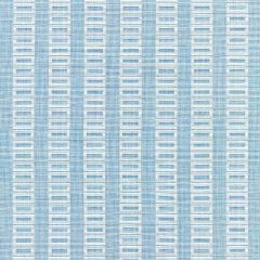 Grey Watkins Lark Stripe Bluebell GW 000327245 Folklore Collection Indoor Upholstery Fabric