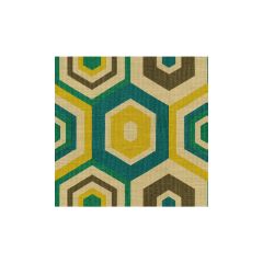 Lee Jofa Modern Hexagon Tile Teal Gwf2901-453 Kaleidoscope Collection Multipurpose Fabric