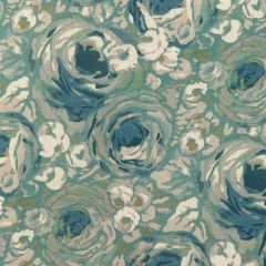 Lee Jofa Modern Orchard Print Aqua Stone 3803-1311 Soho Collection Multipurpose Fabric