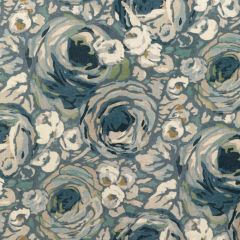 Lee Jofa Modern Orchard Print Blue Denim 3803-55 Soho Collection Multipurpose Fabric