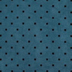 Lee Jofa Modern Epoq Check Suede Marine Gwl3703-5 Leather III Collection by Kelly Wearstler Indoor Upholstery Fabric