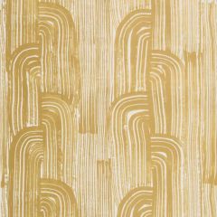 Lee Jofa Modern Crescent Paper Gold / Ivory Gwp3304-416 by Kelly Wearstler Wallpapers Collection Wall Covering