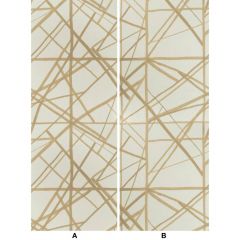 Lee Jofa Modern Channels Paper Latte / Suede 3417-116 by Kelly Wearstler Wallpapers III Collection Wall Covering
