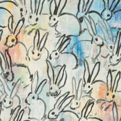 Lee Jofa Modern Lucky Charm Multi 3714-457 Hunt Slonem II Collection Wall Covering