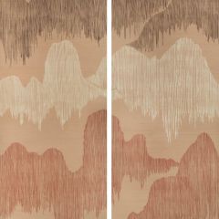 Lee Jofa Modern Cascadia Paper Blush 3715-171 by Kelly Wearstler Wallpapers IV Collection Wall Covering