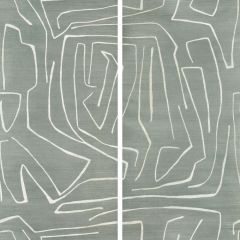 Lee Jofa Modern Graffito Ii Denim 3720-151 by Kelly Wearstler Wallpapers IV Collection Wall Covering
