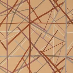 Lee Jofa Modern Simpatico Paper Faded Terracotta 3725-1112 by Kelly Wearstler VI Collection Wall Covering