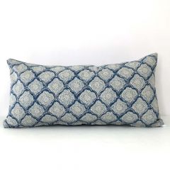 Indoor Kravet Kashmira Indigo - 24x12 Throw Pillow