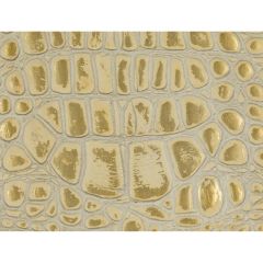 Kravet Couture Gator White Gold 416 Modern Luxe Collection Indoor Upholstery Fabric