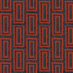 Gaston Y Daniela Caleb Gris / Rojo Lct1056-002 Lorenzo Castillo VI Collection Upholstery Fabric