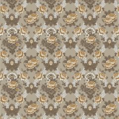 Gaston Y Daniela Aranchina Topo / Ocre Lct1058-003 Lorenzo Castillo VI Collection Multipurpose Fabric